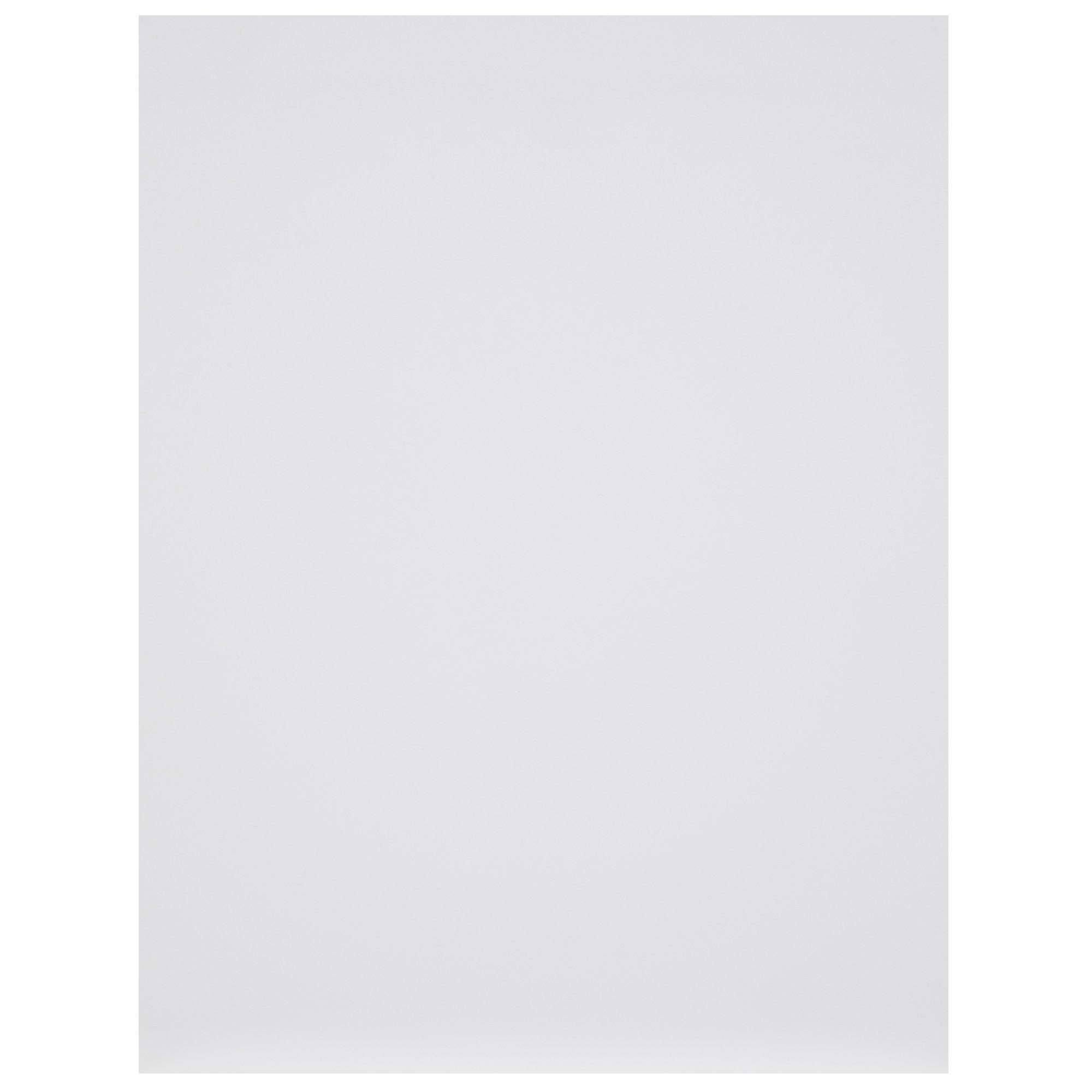 Paper Studio White 8 5x11 Cardstock Scrapbooking Pack 50 Sheets